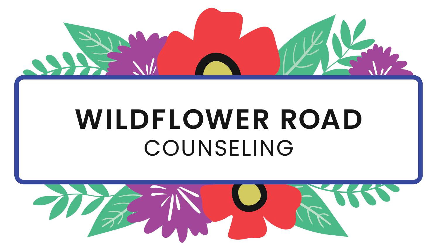 Wildflower Road Counseling Logo